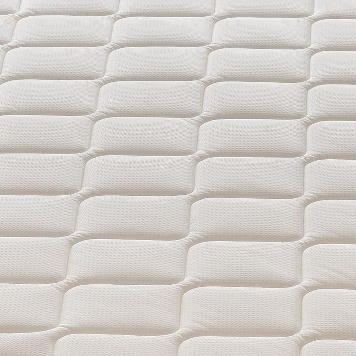 Colchón de espuma modelo Sofía de 200x200 cm con 11 zonas diferenciadas.