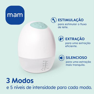 Mam Move Draagbare Enkele Borstkolf Handsfree Borstextractor 1 stuk 1 stuk