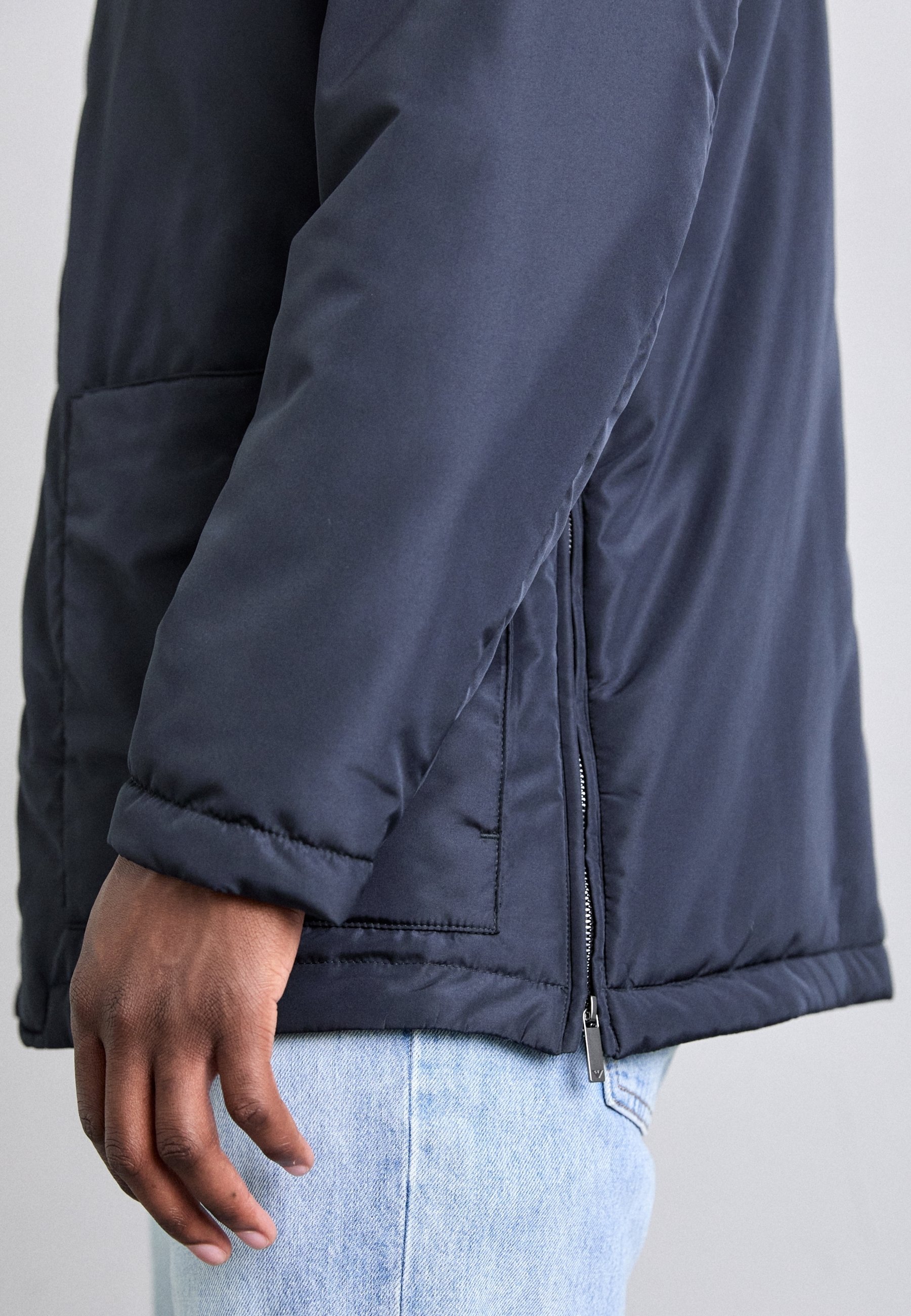 Emporio Armani Lichte jas - blauw