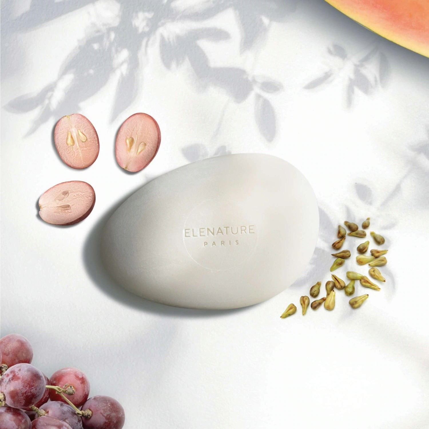 ELENATURE Shampooing Solide 2-en-1 Nourrissant & Démêlant