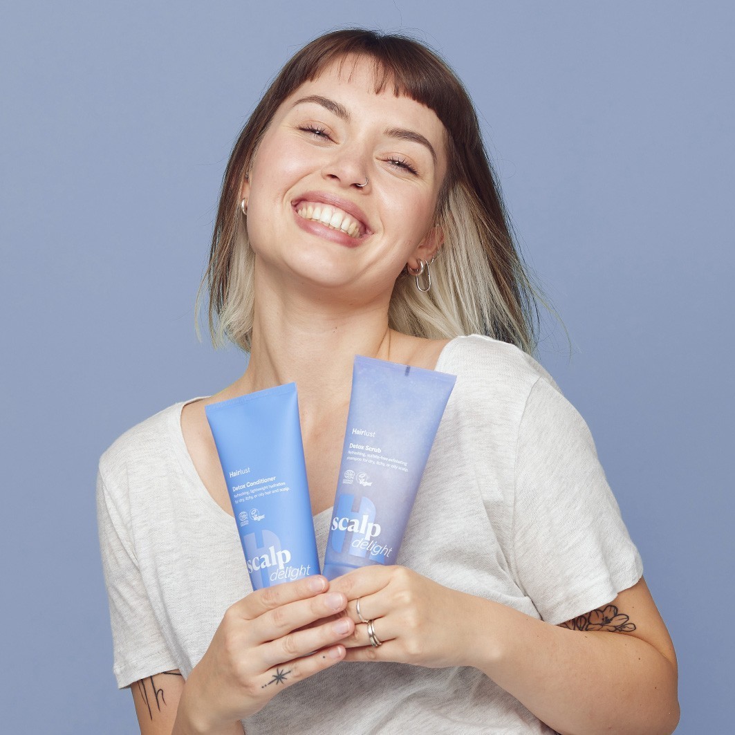 „Hairlust“ galvos odos šveitiklis, detoksikuojantis galvos odos šveitiklis – 200 ml