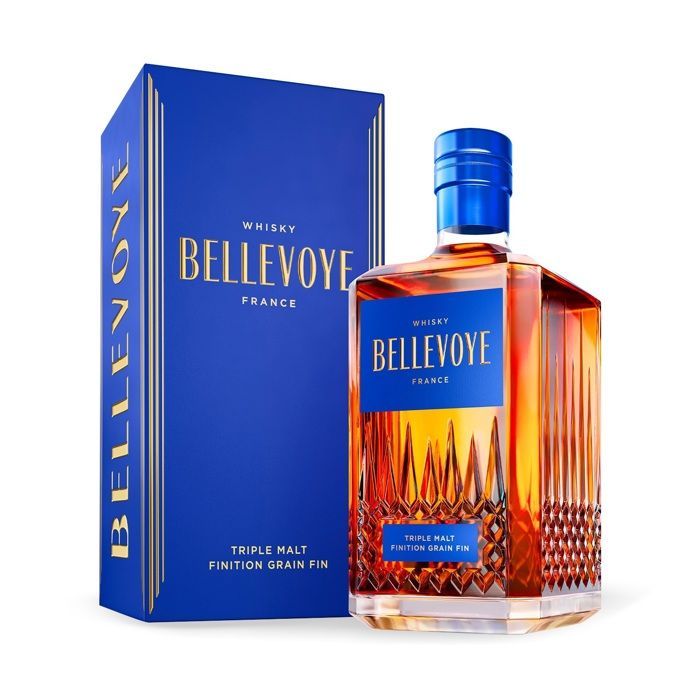 BELLEVOYE - BLUE - Whisky - Triple Malt - Origine: Francia - 40% di alcol - bottiglia da 70 cl