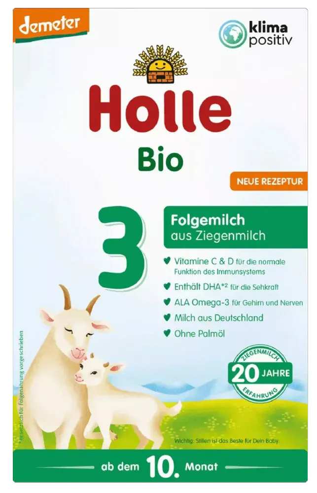 Holle Bio Mleko kozie 3. następne od 10 m-ca życia