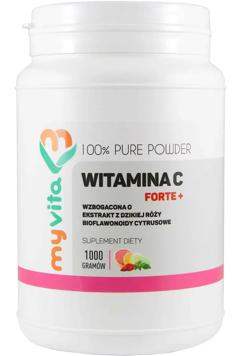 Witamina C Forte Plus Proszek, 1000 g