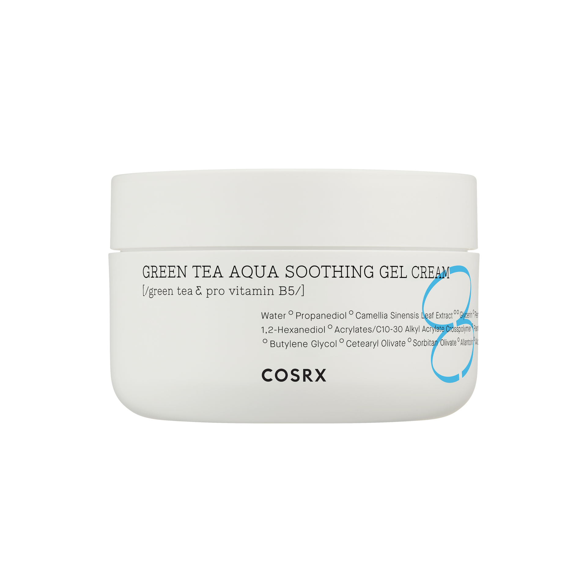 Hydrium Green Tea Aqua nyugtató géles nappali krém 50 ml - COSRX