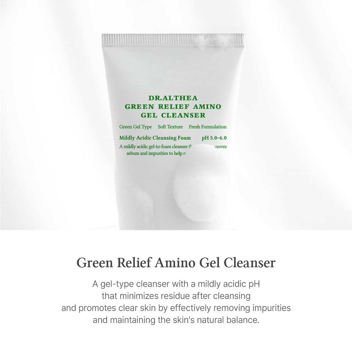 „Green Relief“ aminorūgšties gelio valiklis