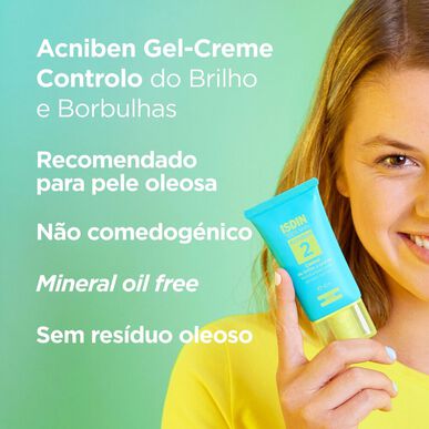 Isdin Teen Skin Acniben 2 Gel-crème matifiant et anti-imperfections 40 ml