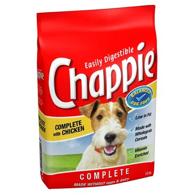 Chappie teljes értékű csirke és teljes kiőrlésű gabonapehely