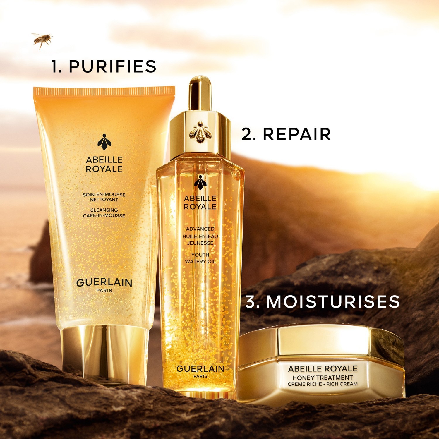 Guerlain Abeille Royale pjena za čišćenje lica - 175 ml