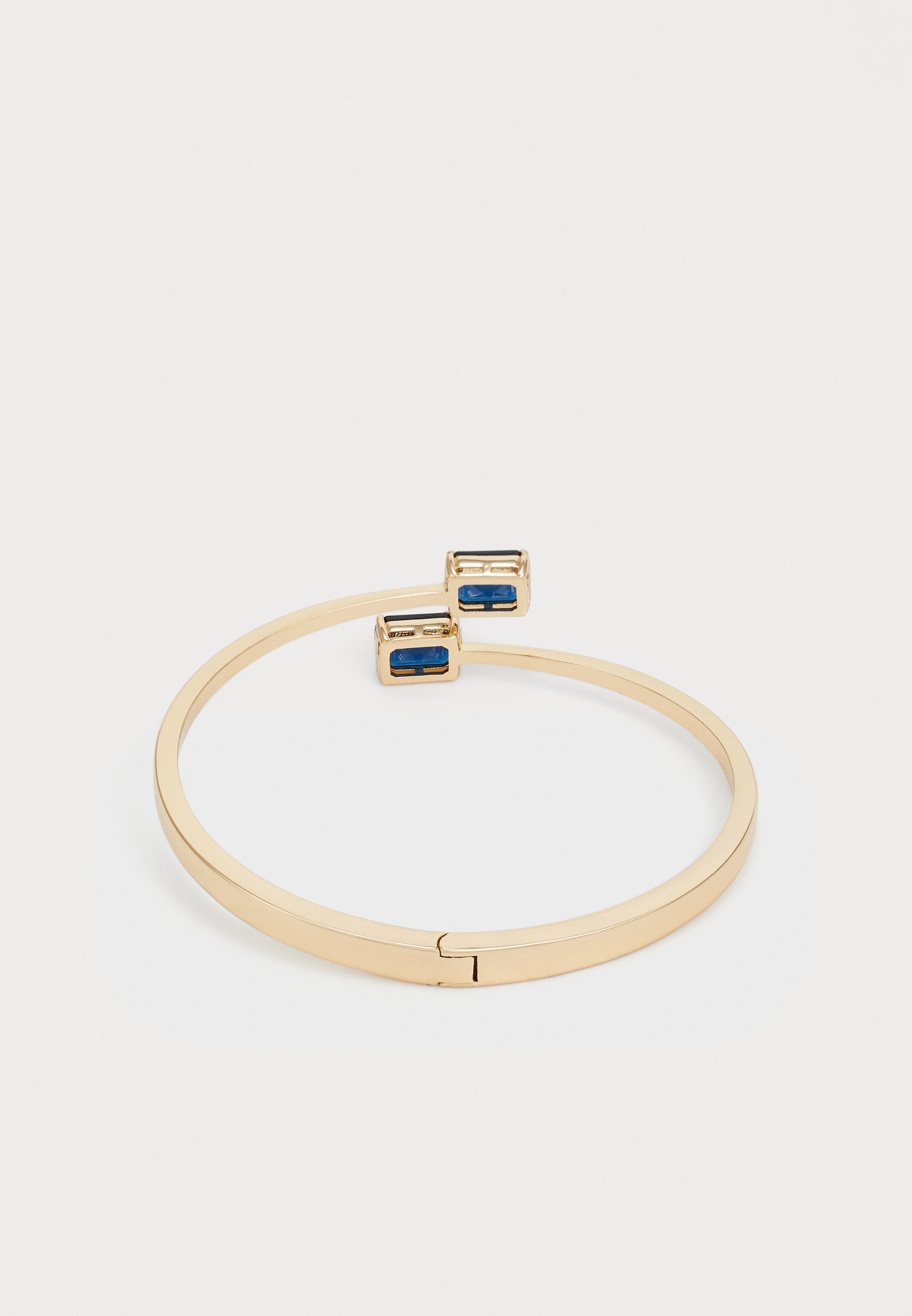 Lauren Ralph Lauren BYPASS CUFF - Bracelet - gold-coloured/dark indigo