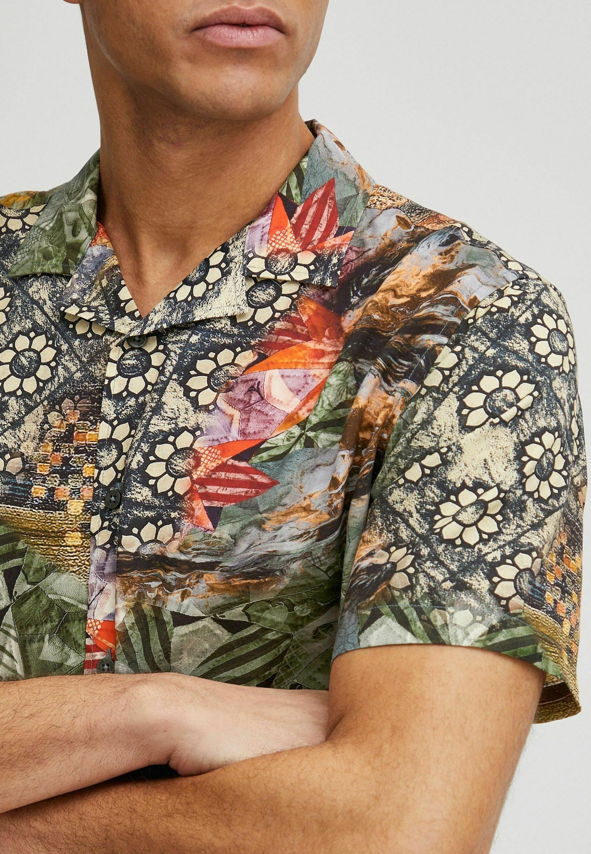 INDICODE JEANS IDMariol - Marškinėliai - kariški