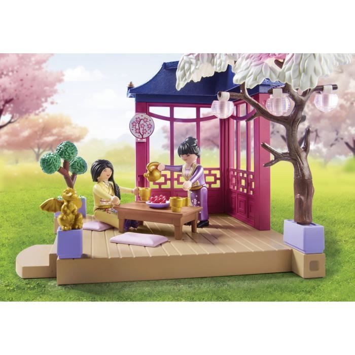 PLAYMOBIL 71762 Asian Garden with two figures and pandas, Promo pack, 111 pieces, Ages 4+