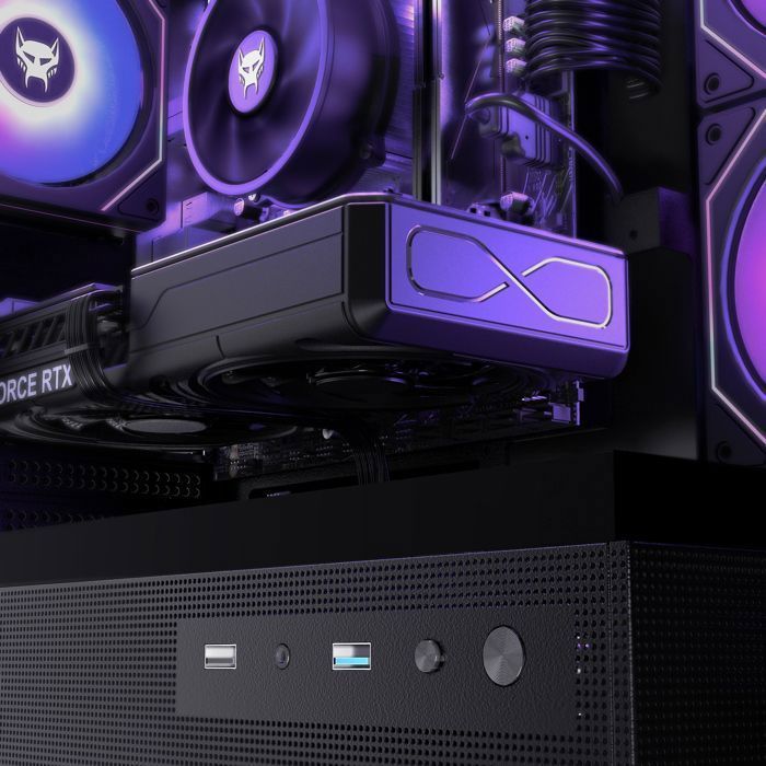 BEASTCOM Q5 Pro Gaming, PC Gamer, AMD Ryzen 5 4500, NVIDIA RTX 3050, 16 GB RAM, 1 TB NVMe, WiFi, Win11