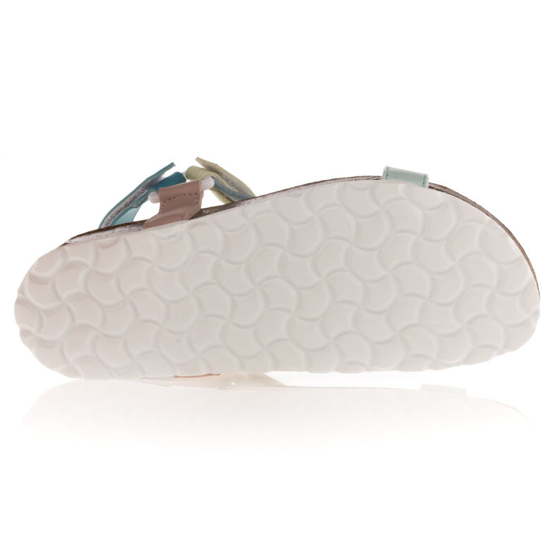 Sandalias azules para mujer / Zapatos de punta abierta