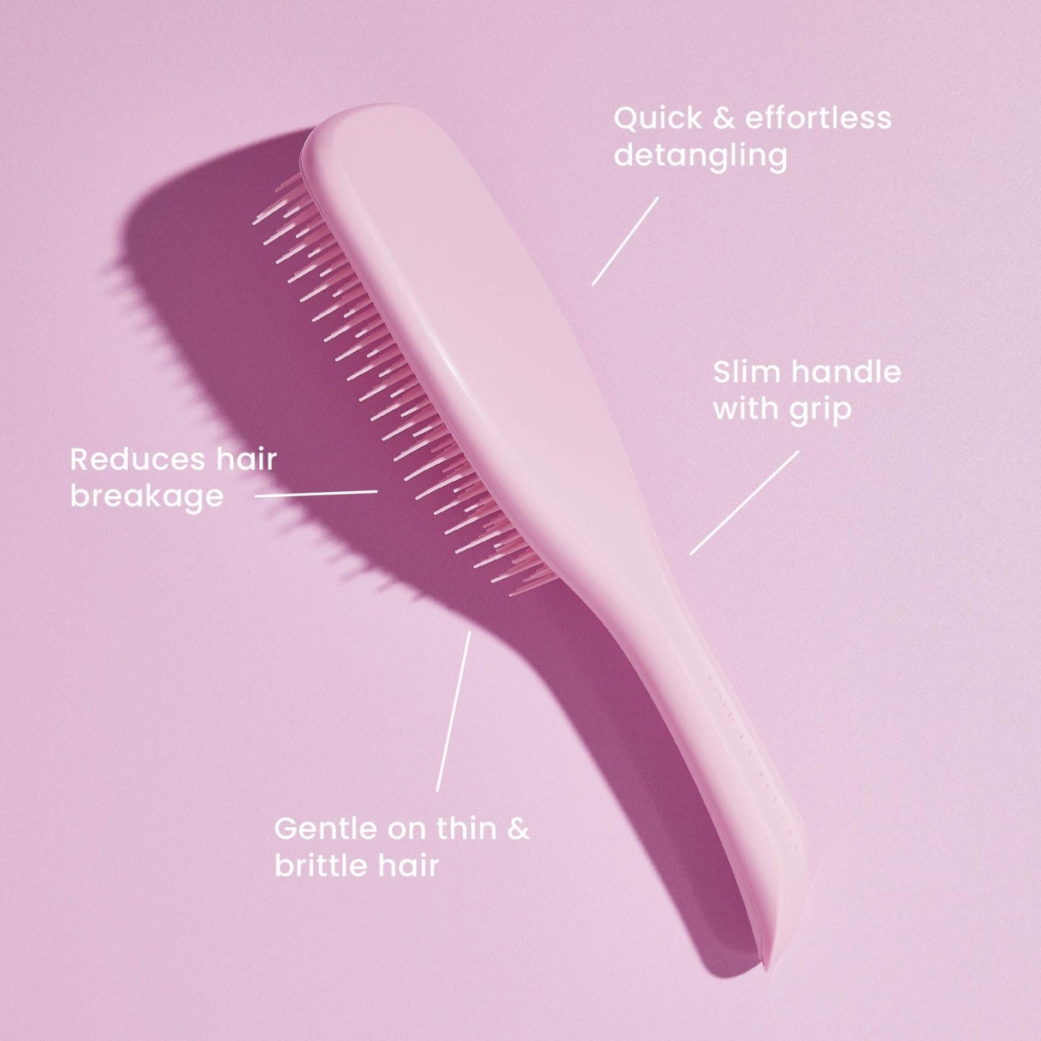 Tangle Teezer atšķetināšanas suka – vislabākā matu suka smalkiem un jutīgiem matiem, Hypnotic Heather – 1 gab.