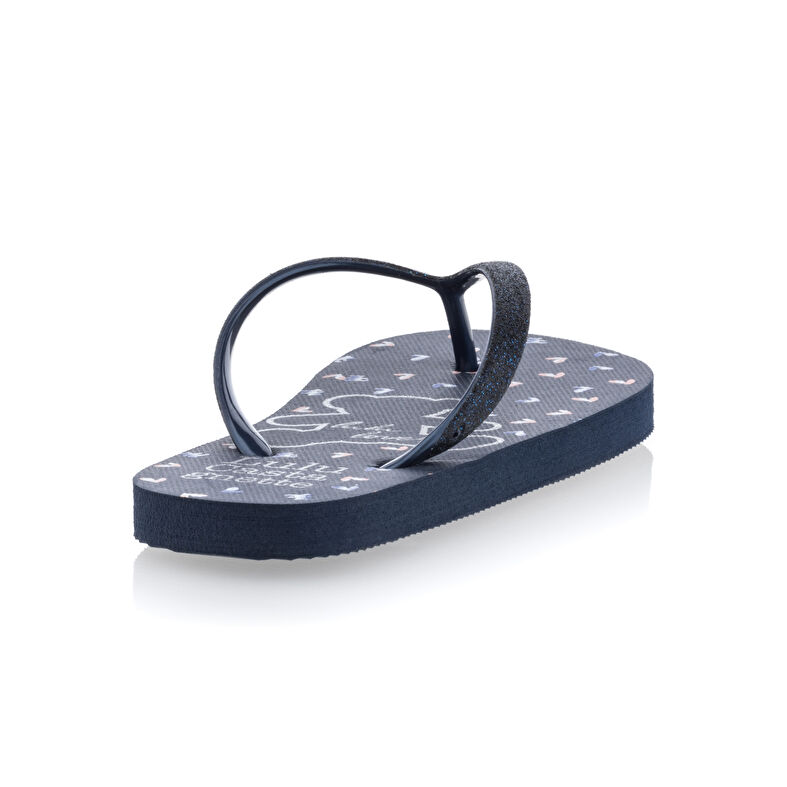 Blå flip-flops/thongsandaler til jenter