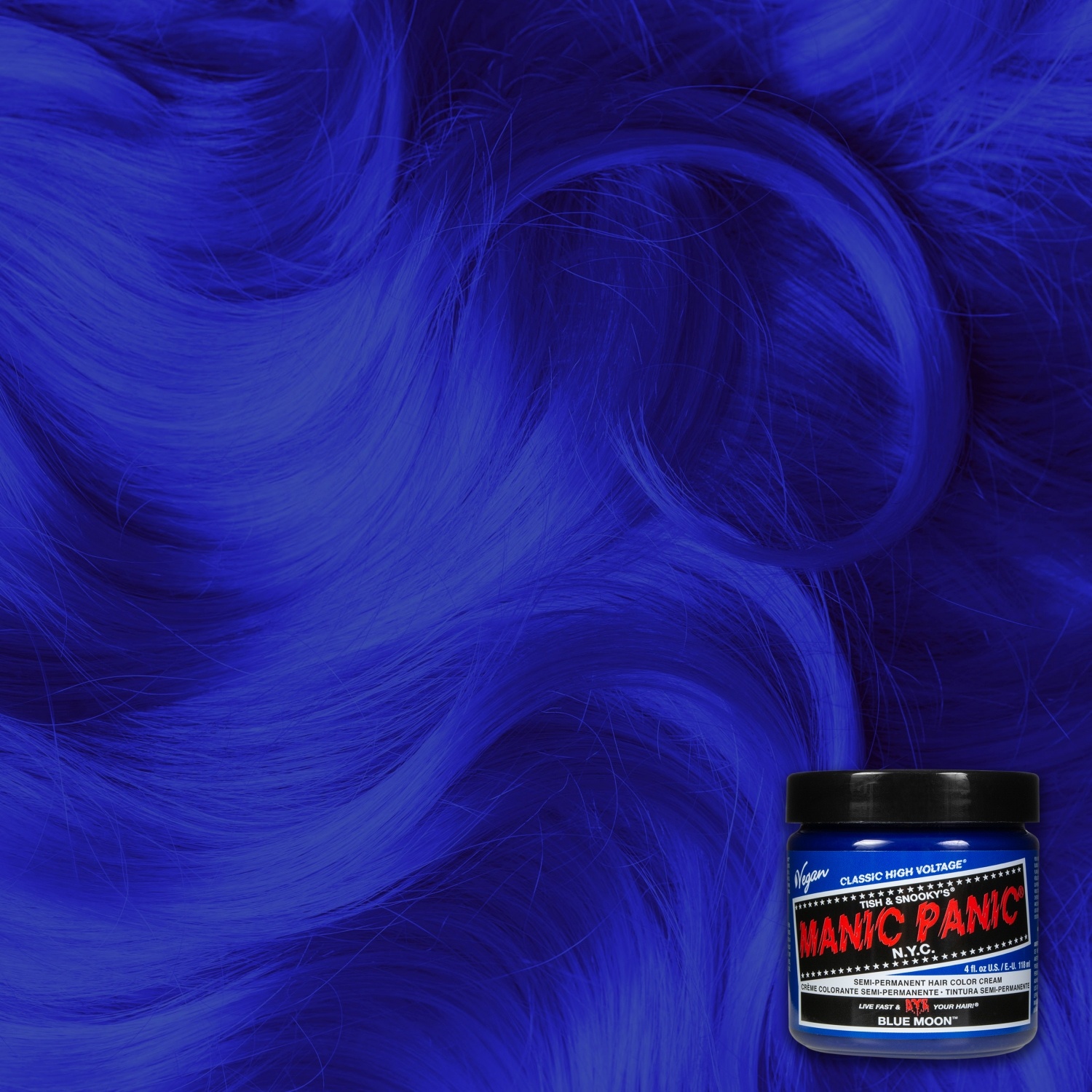 „Manic Panic“ spalvotų plaukų skalavimo priemonė „High Voltage Classic“ – 118 ml