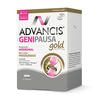 Advancis kapsler Hormonal regulering Genipause Gold 30 kapsler 30 kapsler