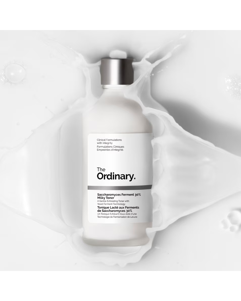 NUANȚA TENULUI INIMILOR OBISNUITĂ/MAI LUMINATĂ CU FERMENT DE SACCHAROMYCES 30% LAPTE TONIC
