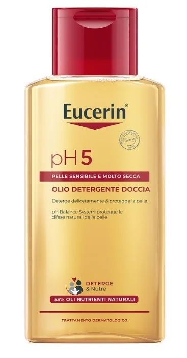 EUCERIN Eucerin Ph5 dušas tīrīšanas eļļa 200 ml jutīgai ādai