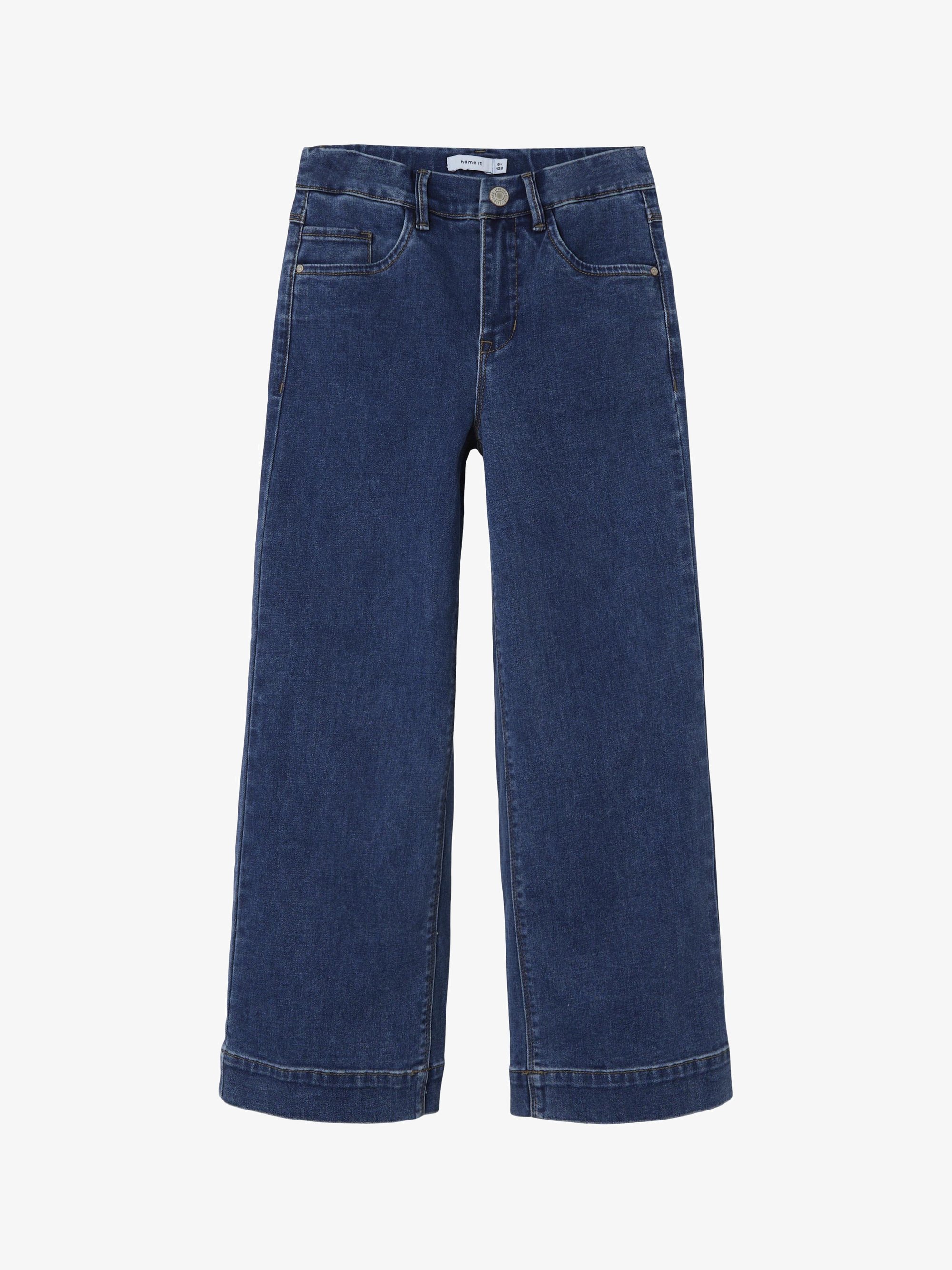 Naam: NKFROSE HW WIDE ON - Relaxed fit jeans - mediumblauw