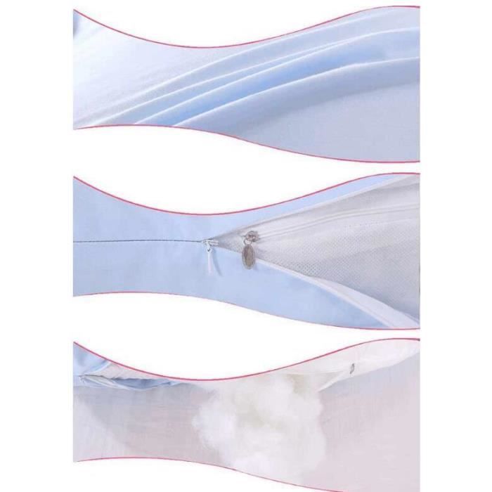 Multifunctional Pregnancy Pillow, Comfortable U-Shaped Maternity Cushion for Pregnant Women, 130*70cm, Light Purple