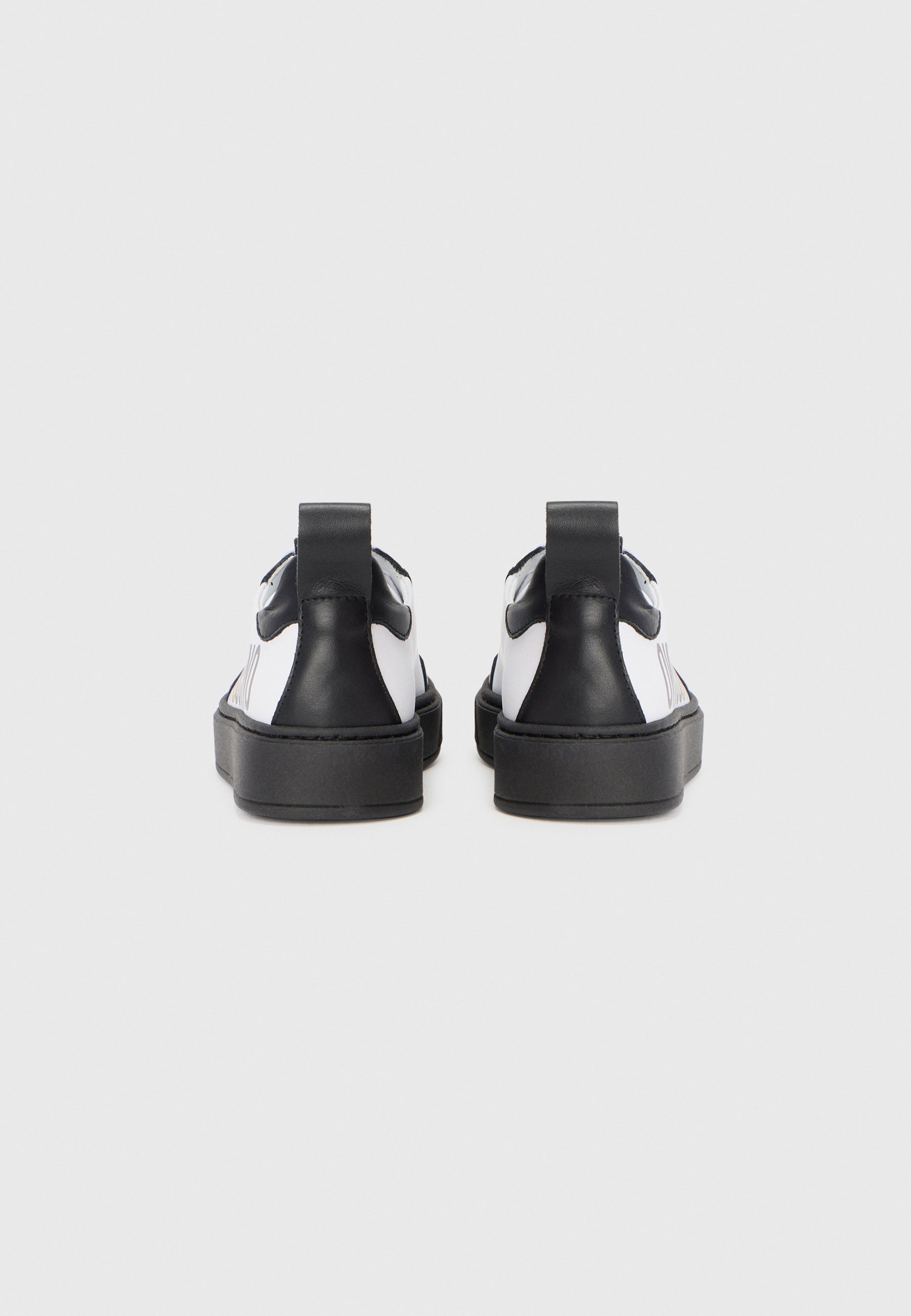MOSCHINO UNISEX - Kedas - baltā/melnā krāsā