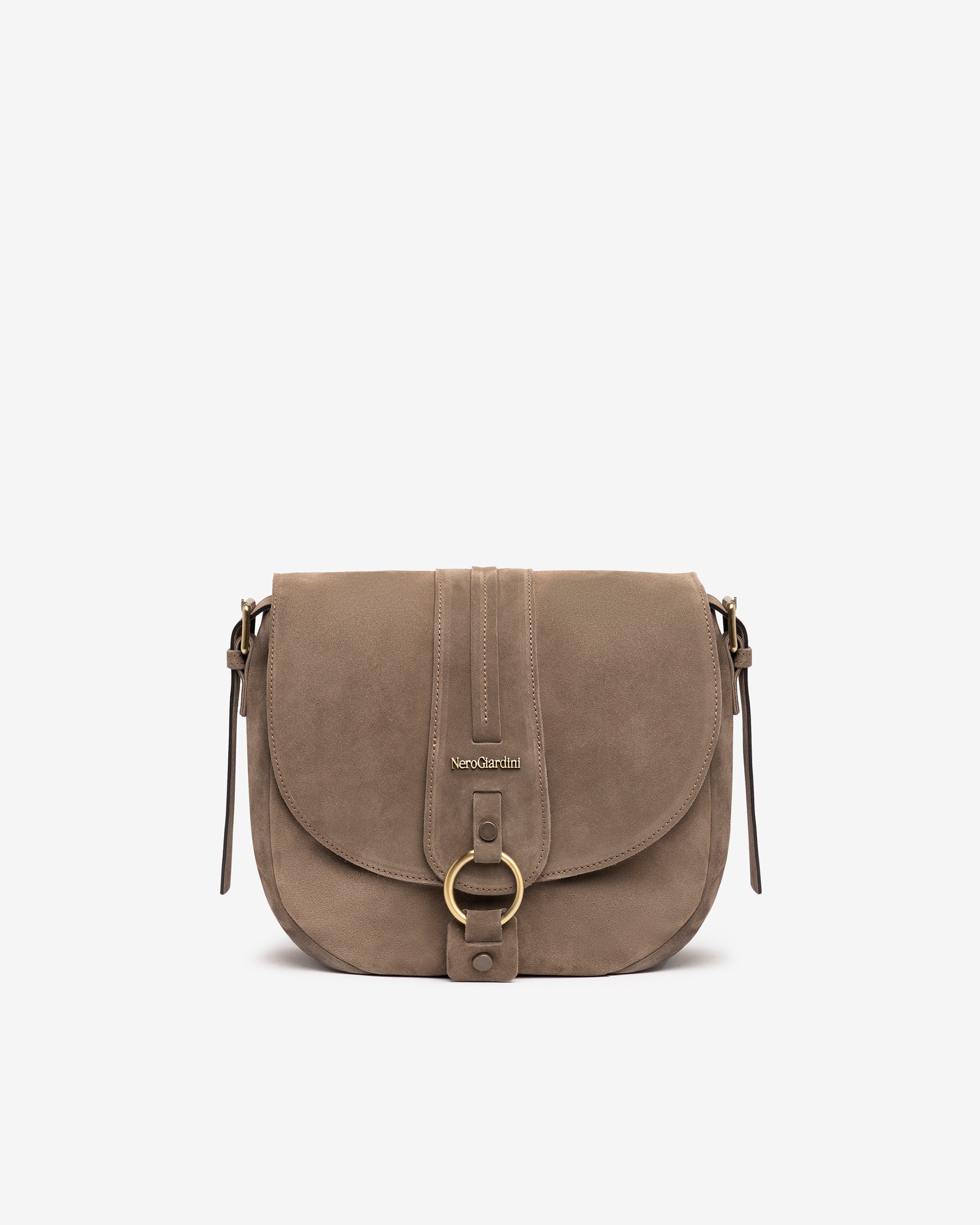  Damen-Schultertasche aus Leder
