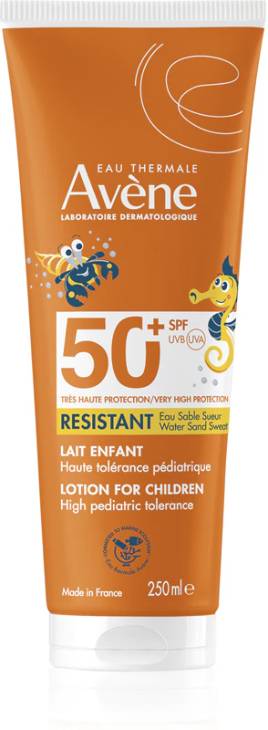 Protetor solar Avène para crianças FPS 50+