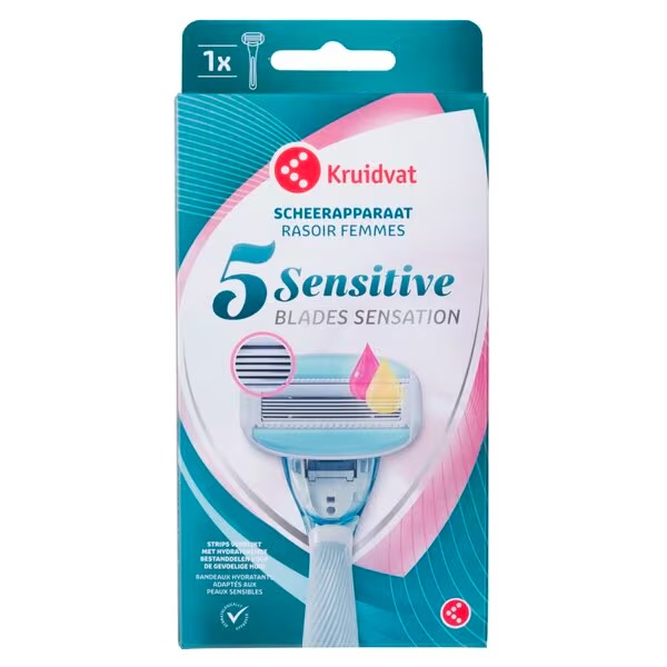 Kruidvat 5 Sensitive Sensation brijač<br>