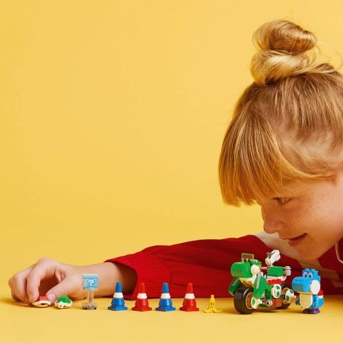 LEGO Super Mario 72031 Mario Kart – Yoshimoto - Jouet de construction pour enfants