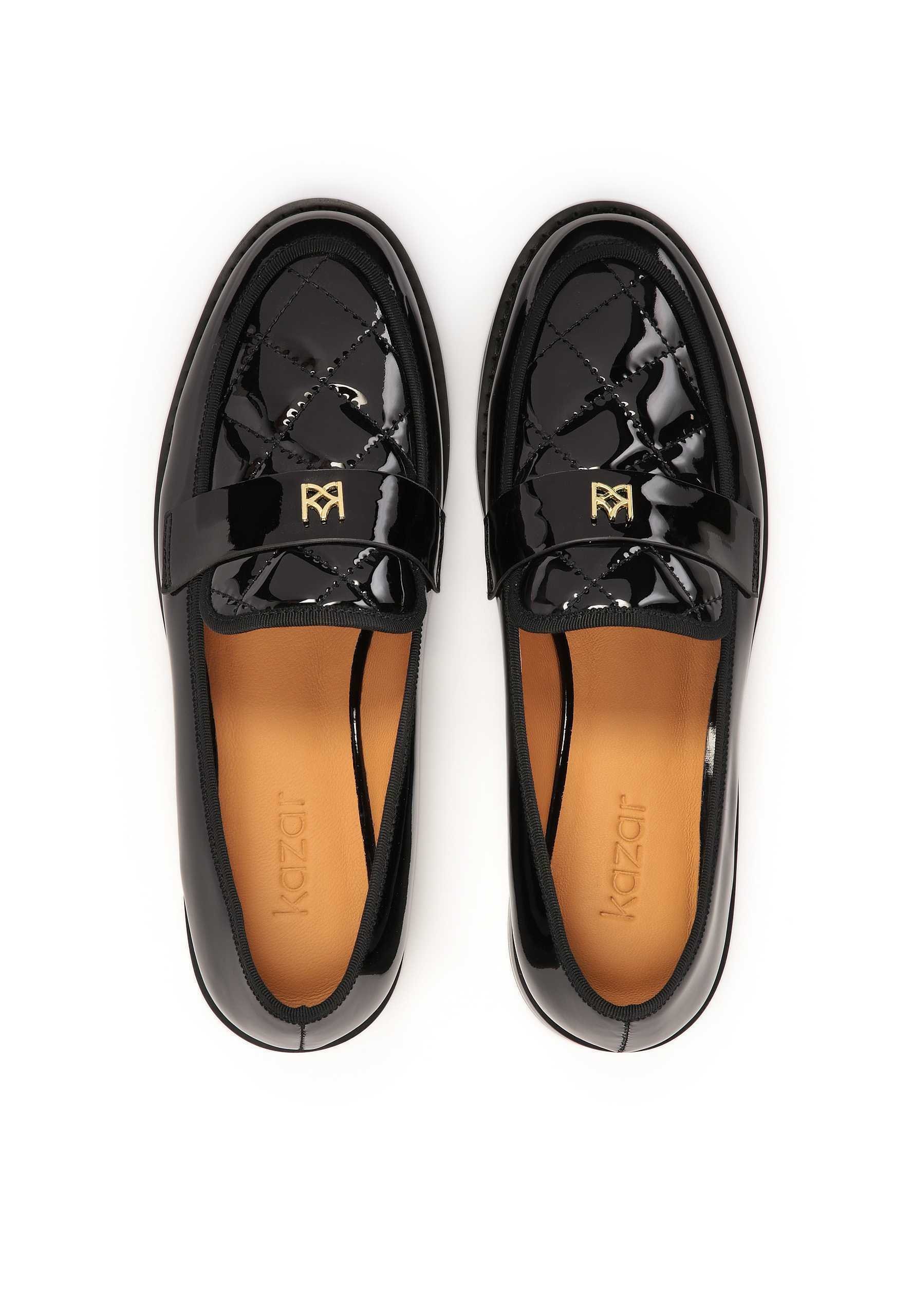 Kazar IVESDALE - Slip-on cipele - crne
