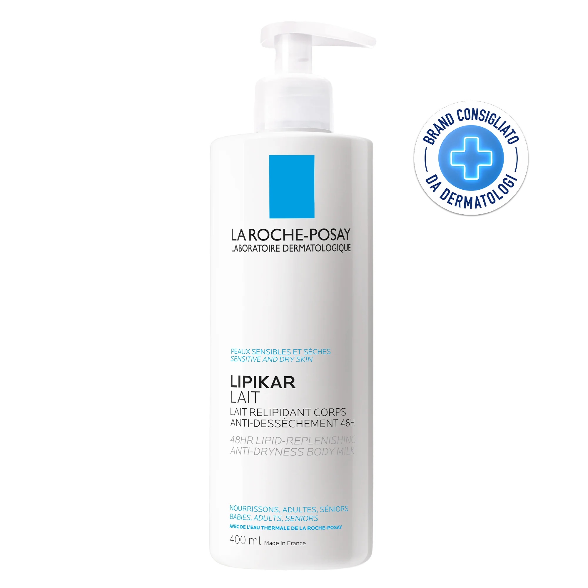 LA ROCHE POSAY La Roche Posay Lipikar Lait 400 ml vochtinbrengende bodylotion