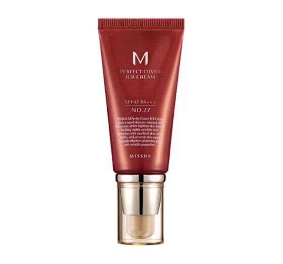 Missha Perfect Cover krem BB SPF42 No 27 Honey Beige 50ml