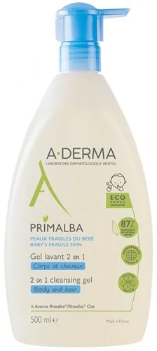 Gel nettoyant ADERMA Primalba 500 ml
