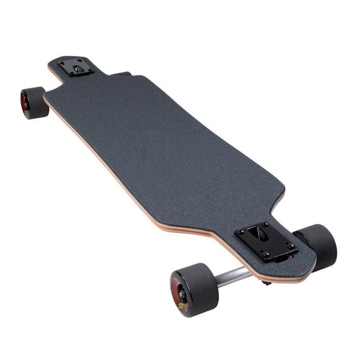 Longboard Drop Through Santa Cruz Classic Dot Black - 36 inches - Skateboard