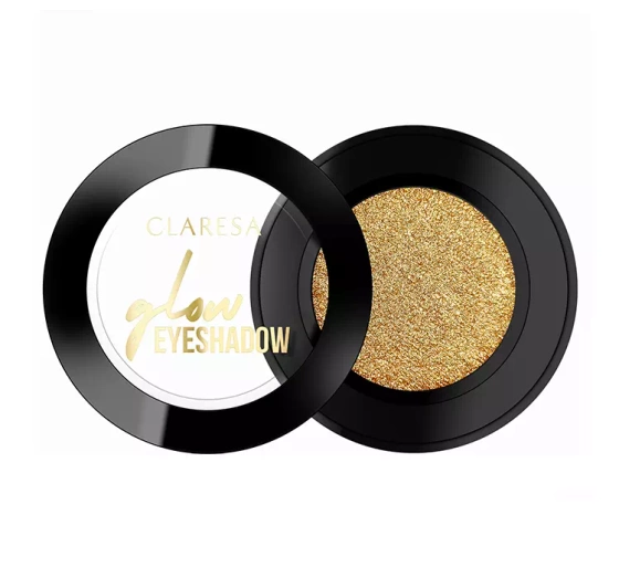 Claresa Glow Eyeshadow perłowy cień do powiek 06 Gold Rush 1,2 g