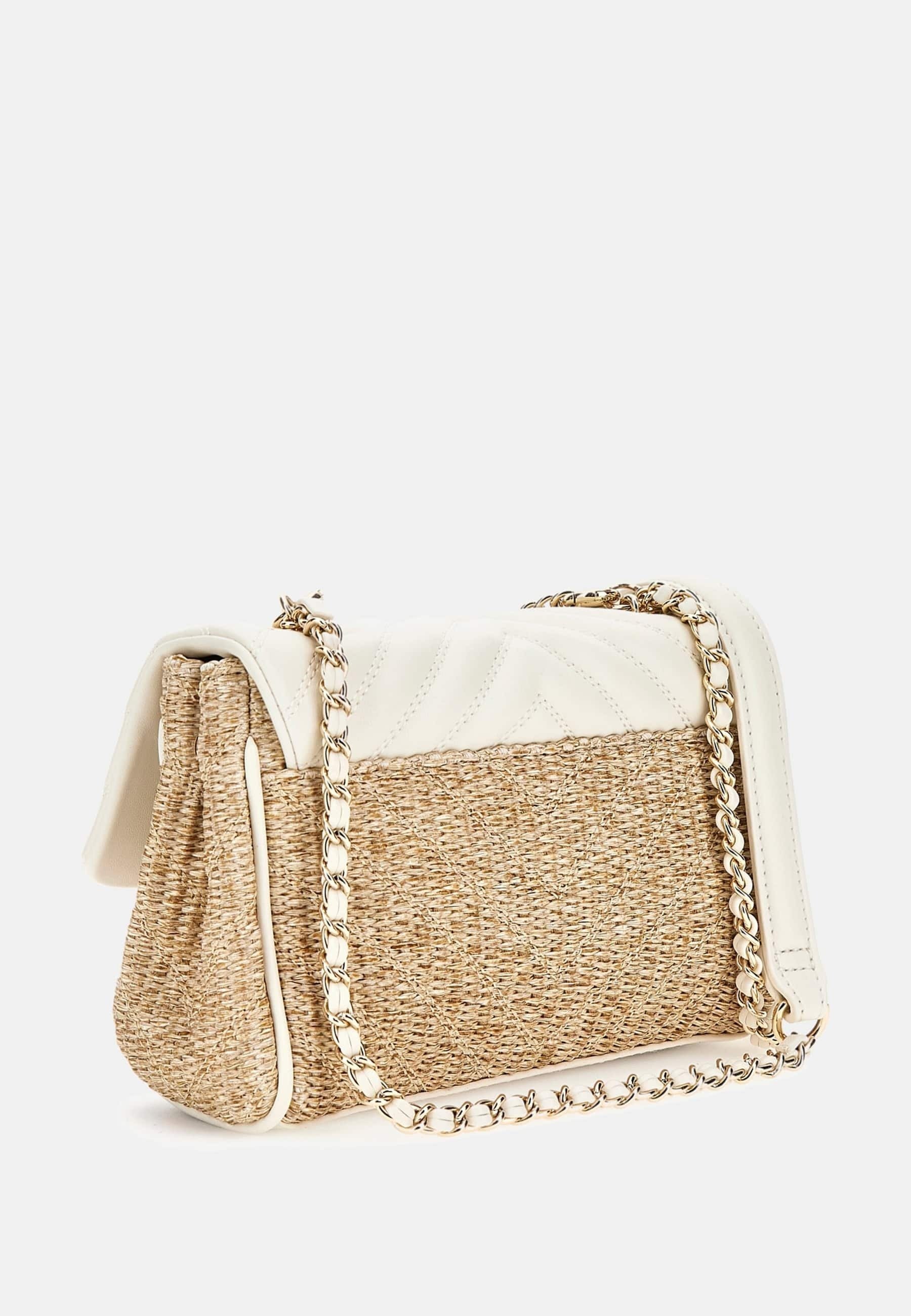 Guess FLAP - Bolsa transversal - creme