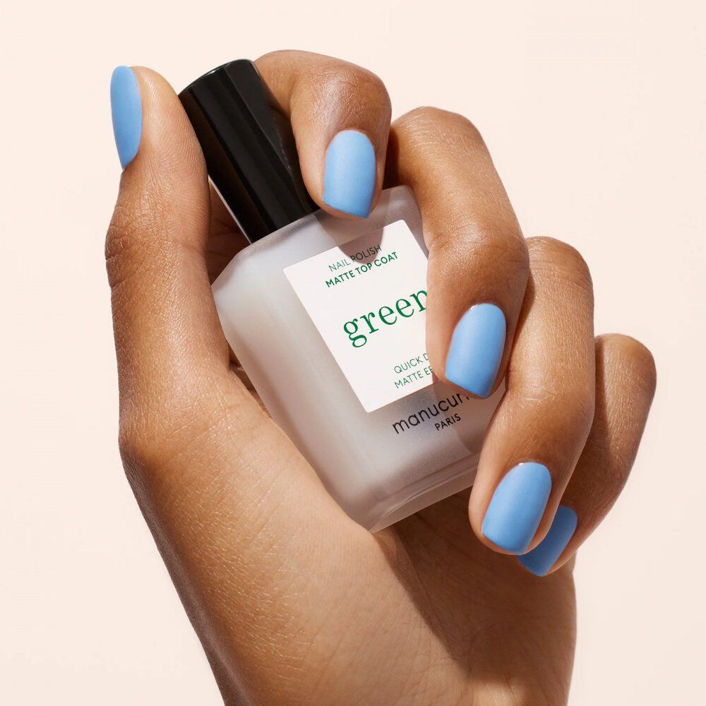 top coat verde opaco