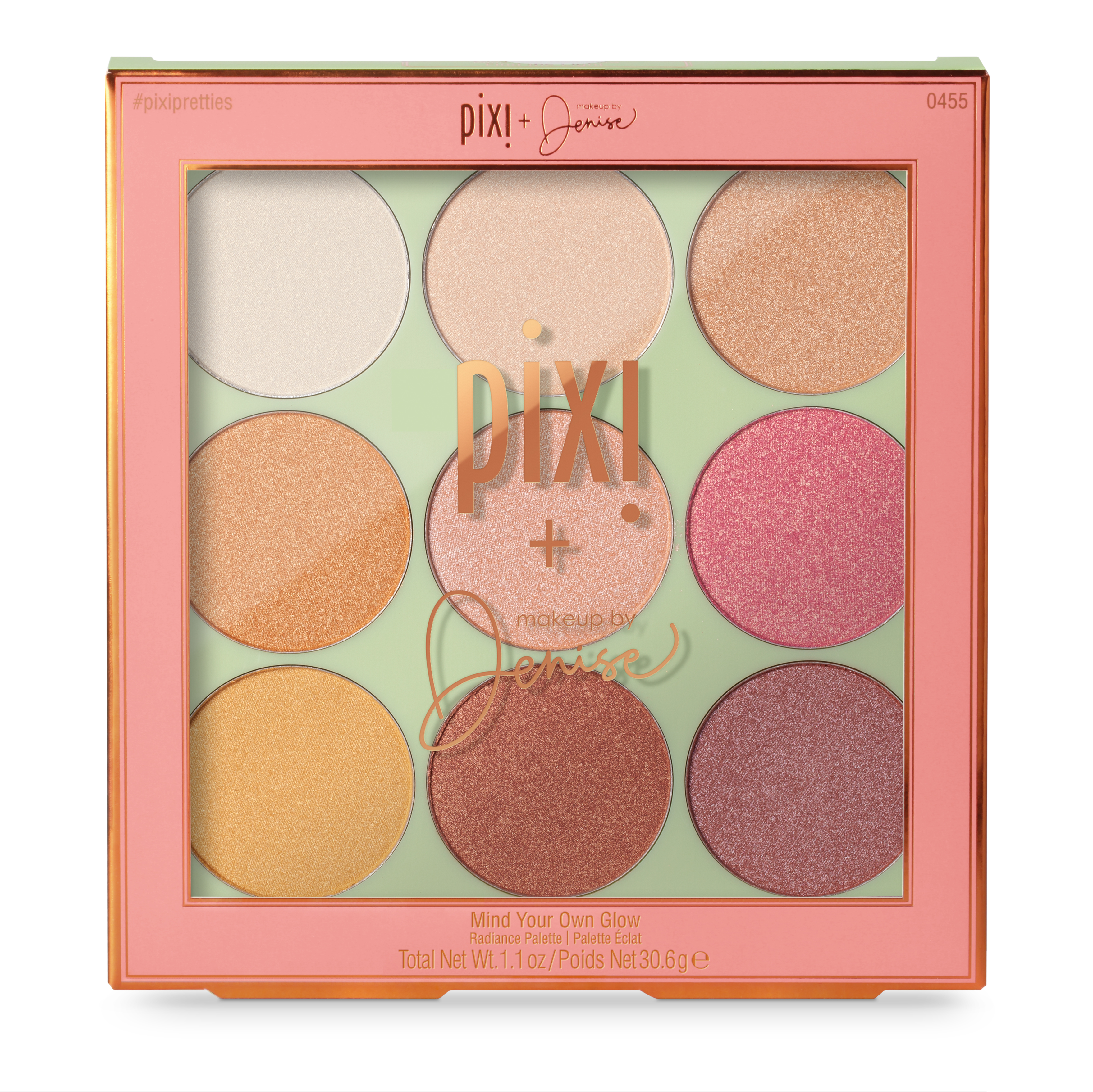Pixi + Denise - Paleta rozjasňujících očí Mind Your Own Glow - Pixi