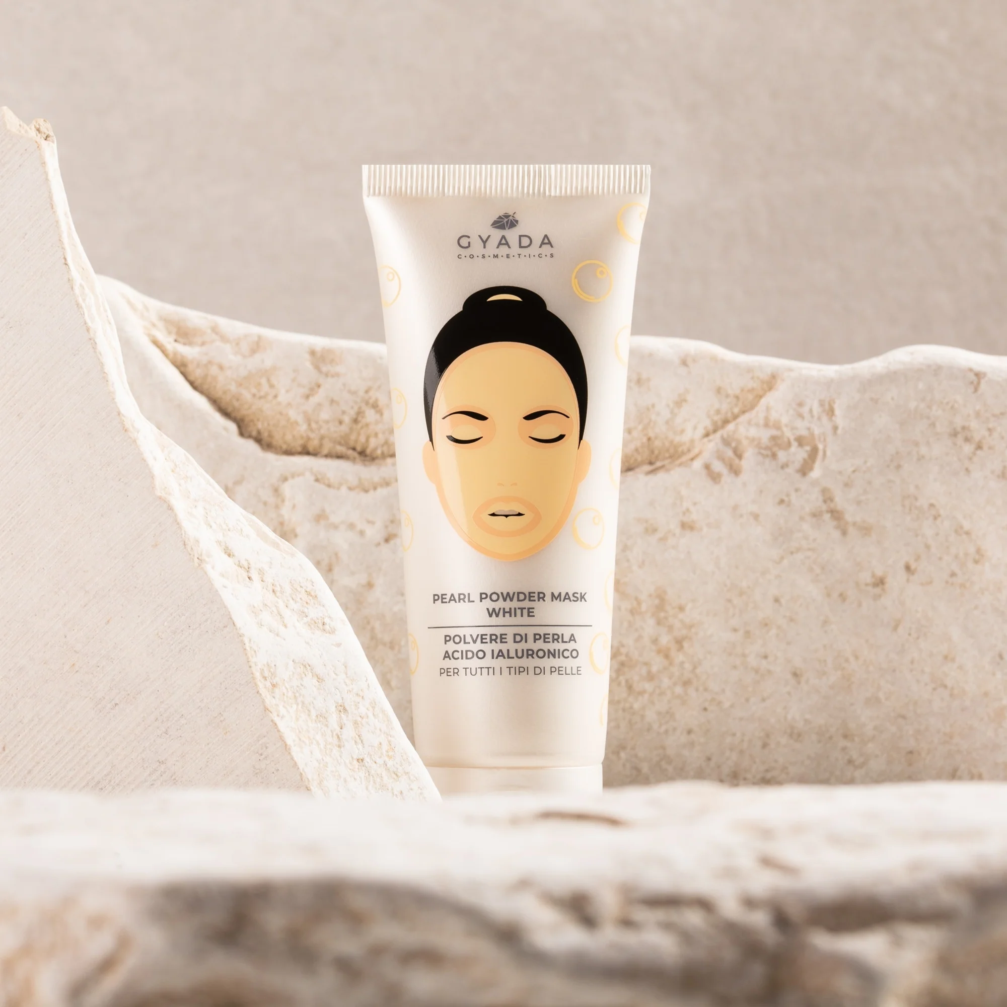 Cream Masks Pearl Powder Mask - White - Maschera Anti-età viso