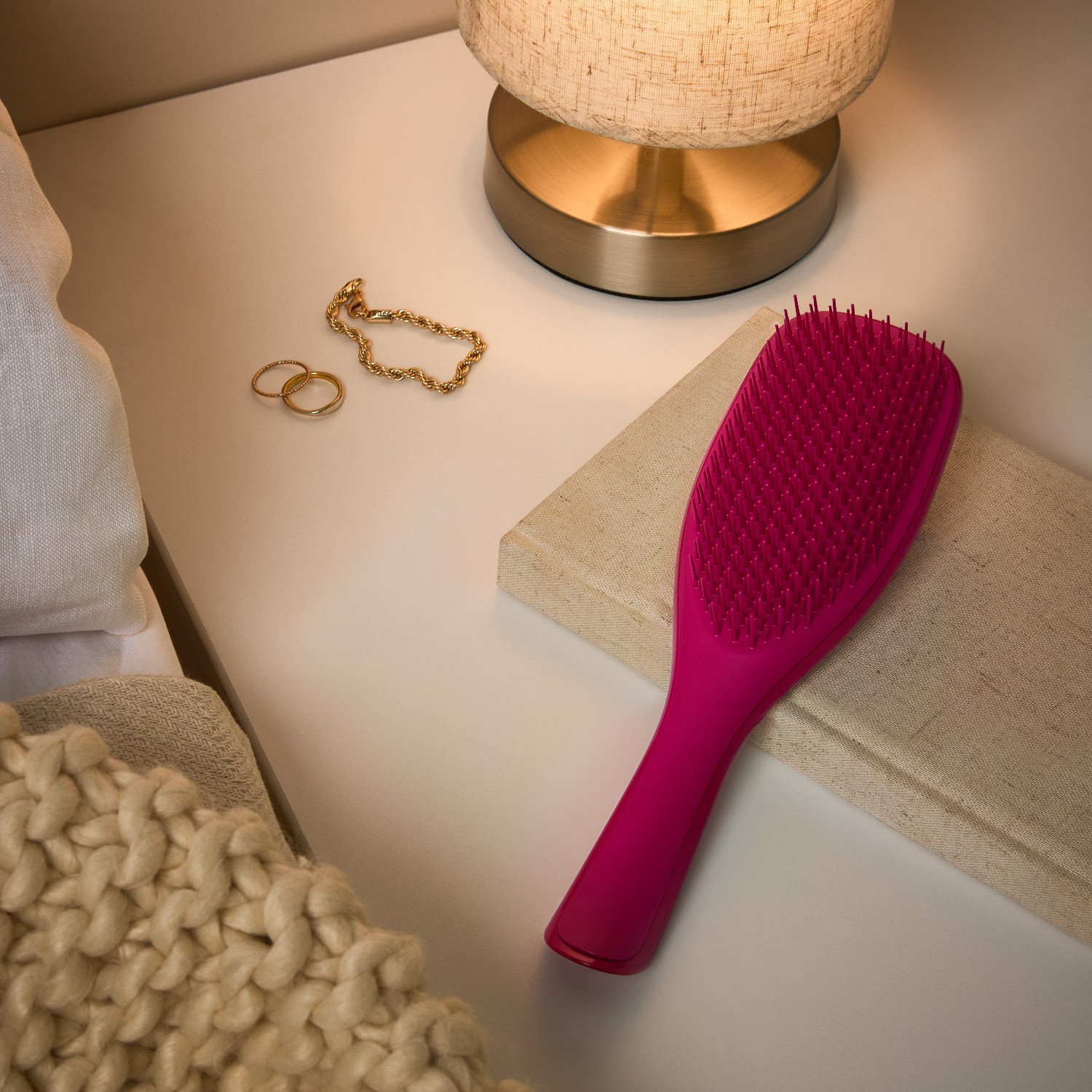 Tangle Teezer Comb De ultieme elektrische haarborstel Framboos - 1 stuk