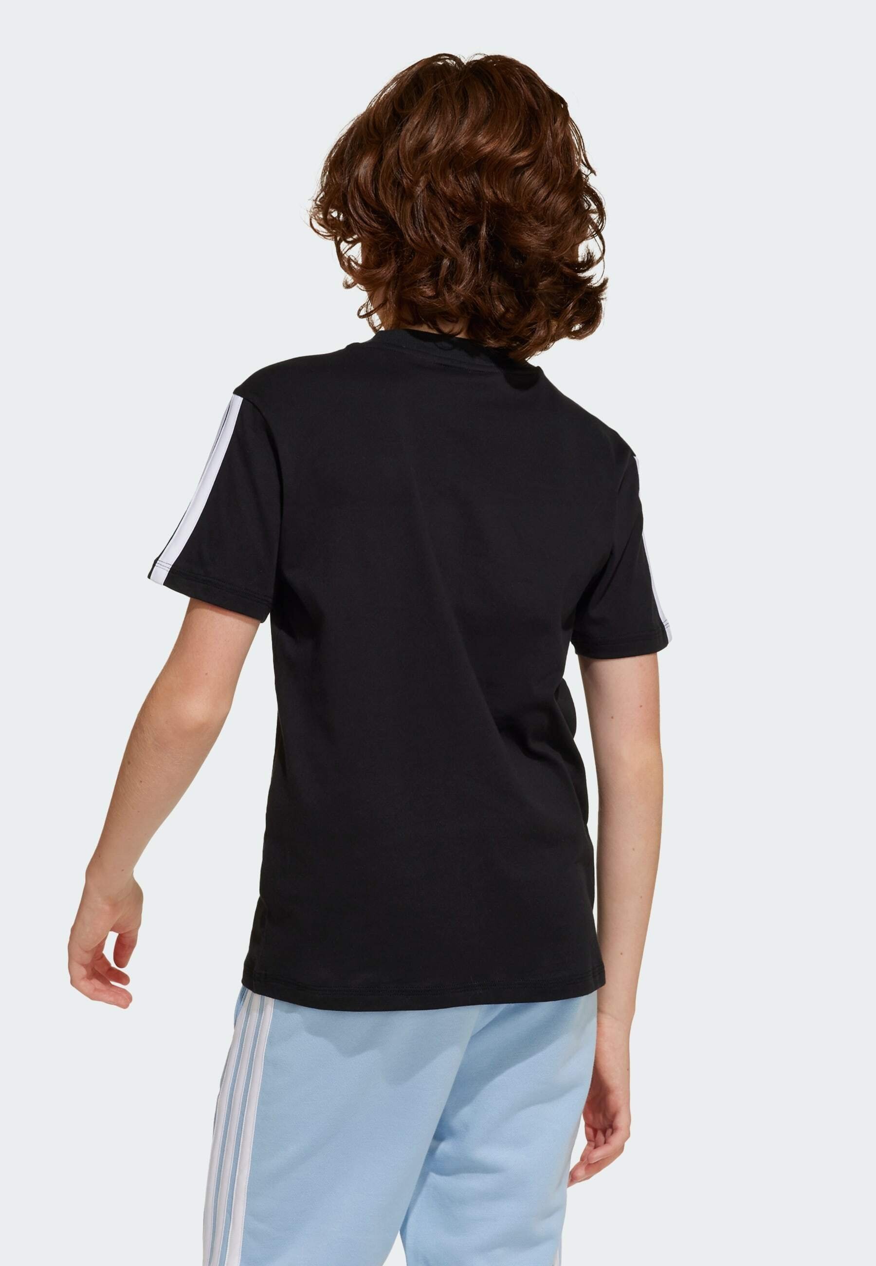 adidas Performance T-Shirt Junior Unisex - Print-T-Shirt - Schwarz Weiß