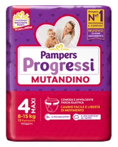 PAMPERS Pampers Prog Mutan Maxi T4 19