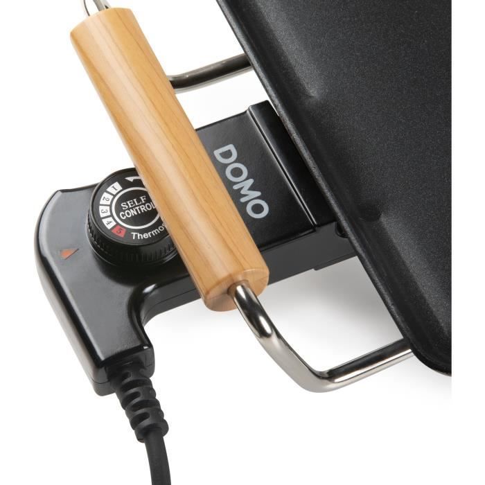 Piastra XXL - DOMO - DO8313TP - 1800 W - 90 x 22 cm - Nera