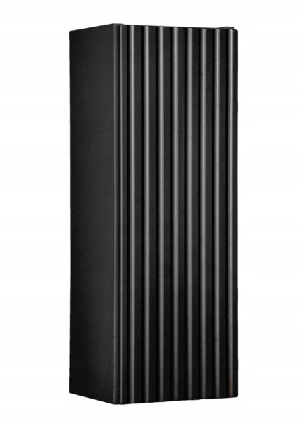 CZARNA Szafka Łazienkowa Wisząca 20 cm Mały Słupek NOVA BLAC