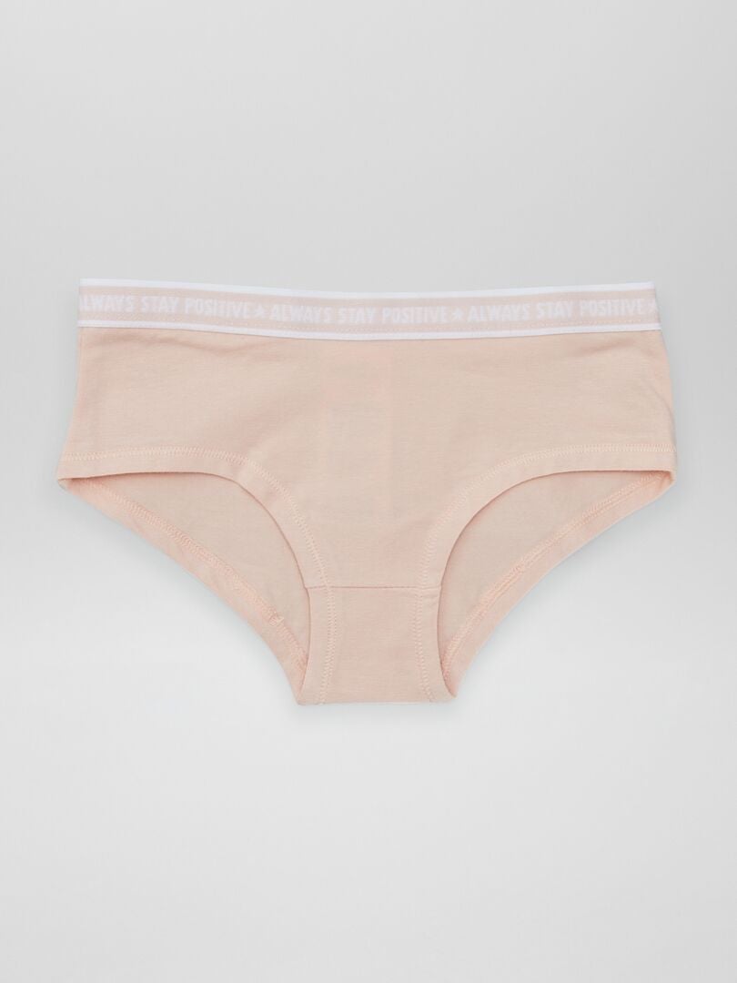 Set van 3 stretch culottes - KHAKI