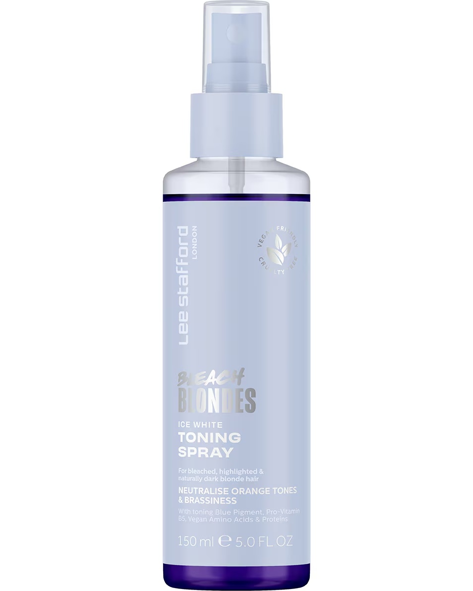 LEE STAFFORD DECOLORANT BLOND ICE WHITE TONE CORRECTING BALSAM SPRAY