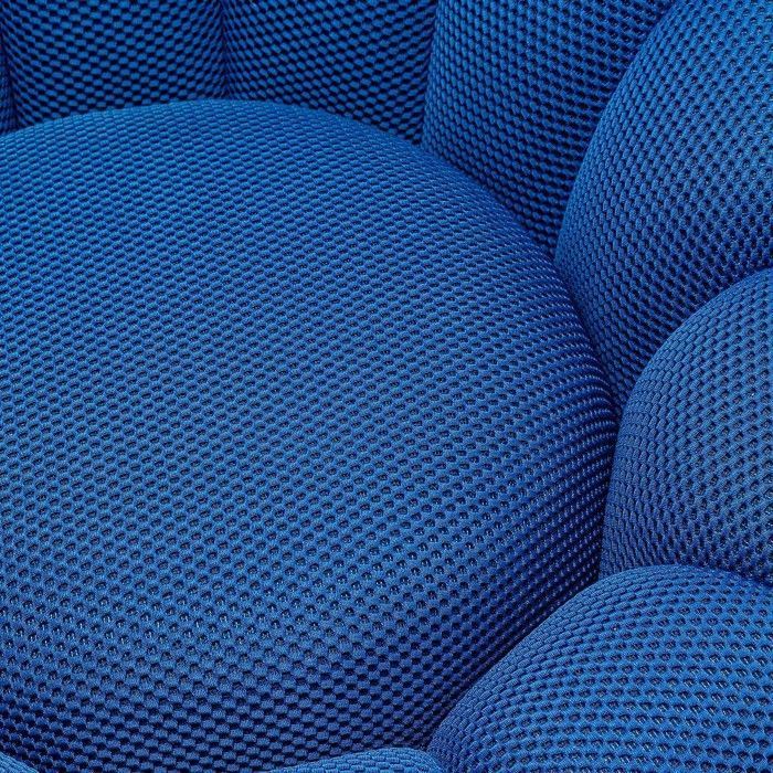Poltrona girevole Peppo Bloom, blu, Kare Design