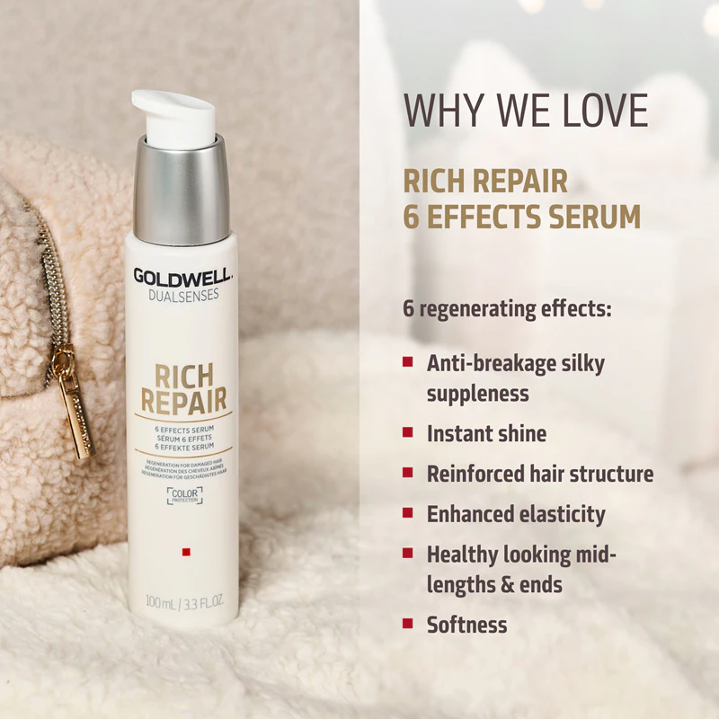 Kit de presente Goldwell Dualsenses Rich Repair para cabelos secos e danificados